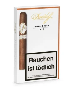 Davidoff »Grand Cru« No. 3, 5er Schachtel