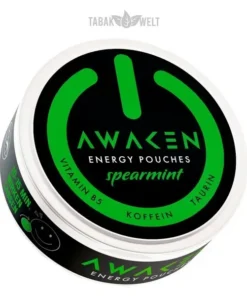 Awaken Spearmint Energy Pouches
