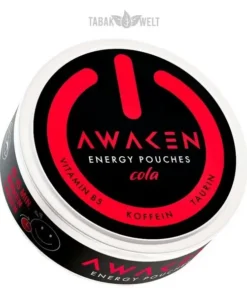 Awaken Cola Energy Pouches