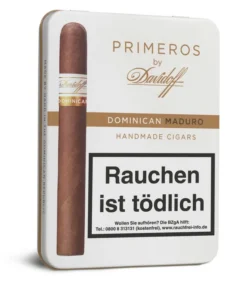 Davidoff »Primeros Dominican Maduro« Petit Panatelas 6er Schachtel