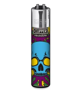 Clipper Large COLORFUL SKULLS #1 A