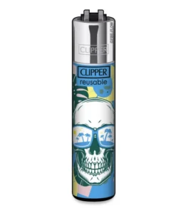 Clipper Large VACAY SKULLS D