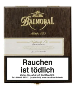 Balmoral »Añejo XO« Rothschilds Masivo 20er Kiste
