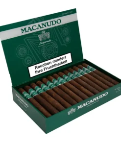 Macanudo Inspirado »Green« Toro, 25er Kiste
