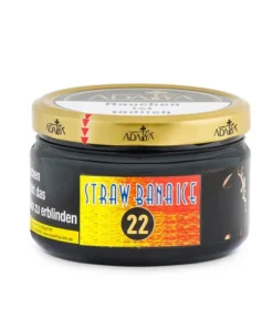 Adalya Tabak – Straw Bana Ice (Banane, Erdbeere, Ice) – 200g