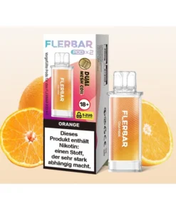 Flerbar Pods – Orange (Orange) – 20mg – 2er Set