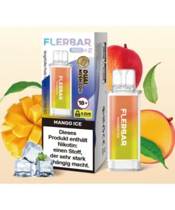 Flerbar Pods – Mango Ice (Mango Eis) – 20mg – 2er Set