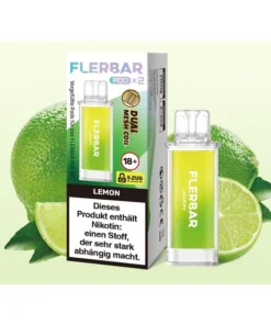Flerbar Pods – Lemon (Zitrone) – 20mg – 2er Set