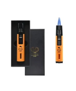 Sturmfeuerzeug „Myon“ gelb, 2er Jet-Flame, inkl. Box
