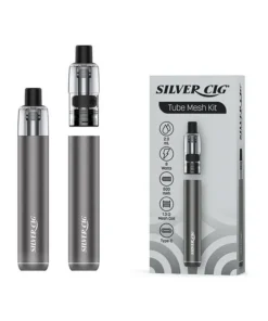 Silver Cig – Basisgerät Silber – USB-Typ-C-Anschluss