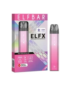 ELFBAR ELFX – Refillable Kit „silver pink“