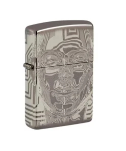 Zippo Feuerzeug – 3D Metal Head Design