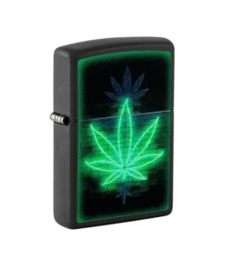Zippo Feuerzeug – Glowing Leaf Design