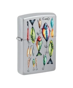 Zippo Feuerzeug – Fishing Hooks Design