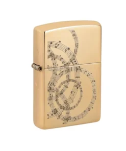 Zippo Feuerzeug – Musical Notes Design