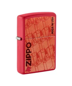 Zippo Feuerzeug – Zippo Design Red Matte