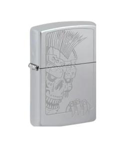 Zippo Feuerzeug – Mohawk Skull Design
