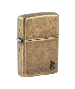 Zippo Feuerzeug – Armor Series Flame Antique Brass