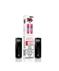 IVG AIR – Prefilled Pod – Strawberry Raspberry Ice (Erdbeer, Himbeere, Eis) – 20mg – 2er Set