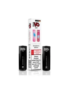 IVG AIR – Prefilled Pod – Strawberry Edition – Strawberry Ice (Erdbeere, Eis) & Strawberry Raspberry Ice (Erdbeer, Himbeere, Eis) – 20mg – 2er Set