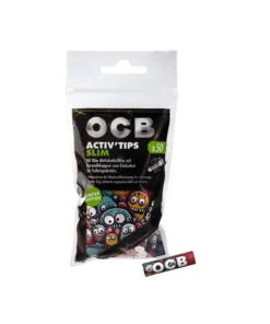 OCB „Limited Edition“ Activ Tips Slim; Ø 7mm, Aktivkohlefilter; 50 Stück