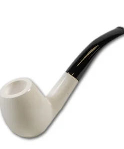 Meerschaumpfeife Block Bent Large glatt