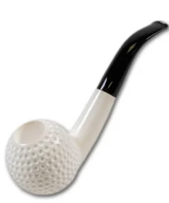 Meerschaumpfeife Block Golf Large graviert