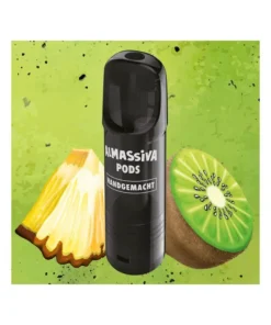 Al Massiva Pod – Handgemacht (Ananas, Kiwi, Ice) – 17mg – 2er Set