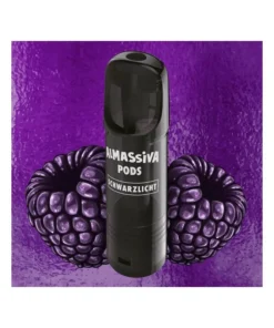 Al Massiva Pod – Schwarzlicht (Brombeere, Ice) – 17mg – 2er Set