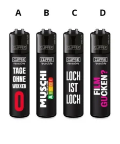Clipper Large Sonder Edition FFX SEX SPRÜCHE alle 4