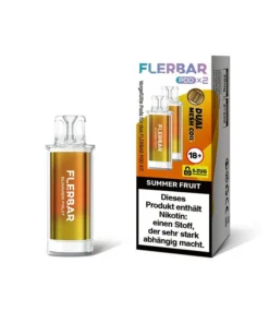 Flerbar Pods – Summer Fruit (Sommerfrüchte) – 20mg – 2er Set