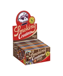 50 Stück Smoking King Size Brown, Creators, 33 Blatt