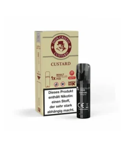 Don Cristo – Prefilled Pod – Custard (Vanillepudding) – 20mg – ca. 600 Züge