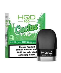 HQD Cirak 2 Pod – Cactus (Kaktus) – 18mg – 1000 Züge – 2er Set