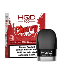 HQD Cirak 2 Pod – Cherry (Kirsche) – 18mg – 1000 Züge – 2er Set