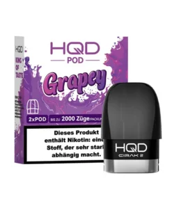 HQD Cirak 2 Pod – Grapey (Traube) – 18mg – 1000 Züge – 2er Set