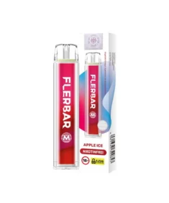 Flerbar M Zero – Apple Ice (Apfel Eis) – E-Shisha – 0mg – 600 Züge