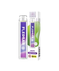 Flerbar M Zero – Grape (Weintraube) – E-Shisha – 0mg – 600 Züge