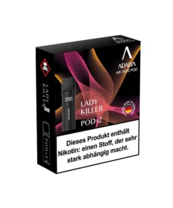 Adalya Alpha Pod – Lady Killer (Mango, Pfirsich, Minze und Ice) – 20mg – 2er Set
