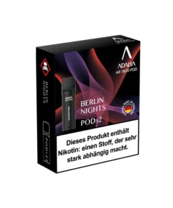 Adalya Alpha Pod – Berlin Nights (Pfirsich und Minze) – 20mg – 2er Set