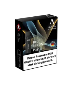 Adalya Alpha Pod – Blue Melon (Melone, Blaubeere und Eis) – 20mg – 2er Set
