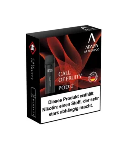 Adalya Alpha Pod – Call Of Fruity (Kiwi, Apfel, Pfirsich, Kirsche, Drachenfrucht) – 20mg – 2er Set