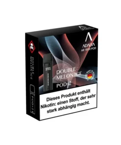 Adalya Alpha Pod – Double Melon Ice (Wassermelone, Ice, Honigmelone) – 20mg – 2er Set