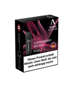 Adalya Alpha Pod – Strawberry Splash (Erdbeere) – 20mg – 2er Set