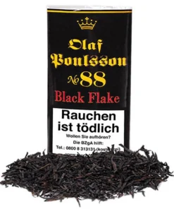 Olaf Poulsson No. 88 Black Flake 50g Pouch