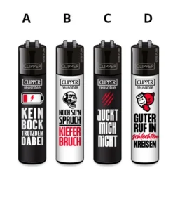 Clipper Large SPRÜCHE #2 alle 4