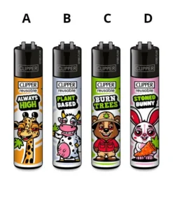 Clipper Large STONED ANIMALS #2