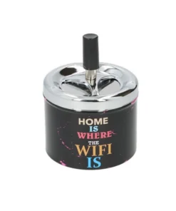 Drehaschenbecher „Wifi“ Ø 9,5 cm, H: 8 cm