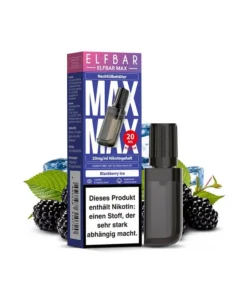 ELFBAR Max Pod – Blackberry Ice (Brombeere, Eis) – E-Shisha – 20mg