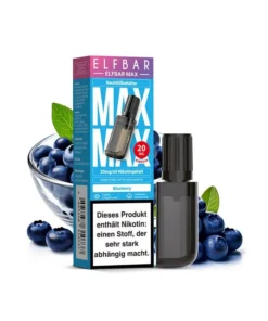 ELFBAR Max Pod – Blueberry (Blaubeere) – E-Shisha – 20mg